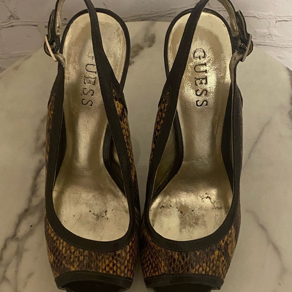 Women’s sling back heels - Picture 3 of 7